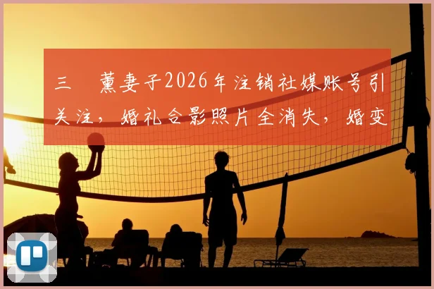 三笘薰妻子2026年注销社媒账号引关注,婚礼合影照片全消失,婚变传闻再起?